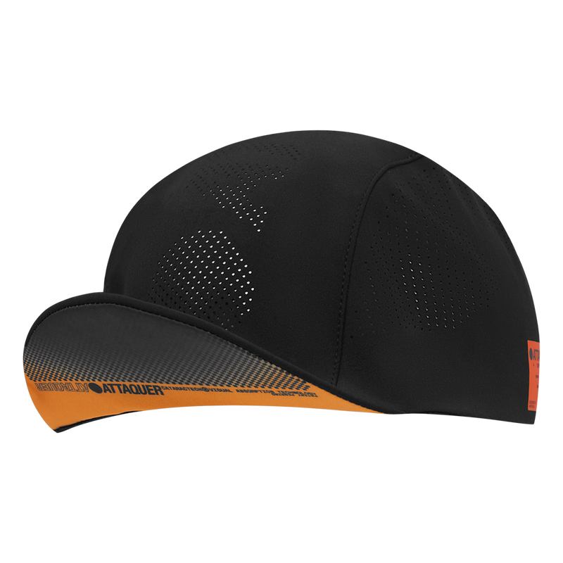 Tech Cap Vertical Logo Black