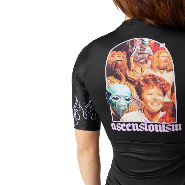 Women's Promised Land Race Jersey Black