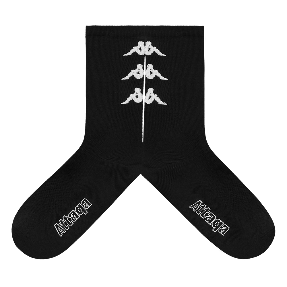 ATQ KAPPA Black Socks