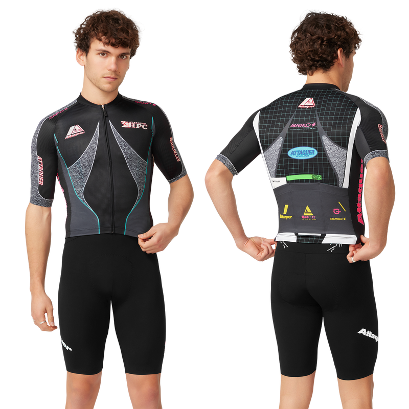 ATQ Racing System Jersey Black