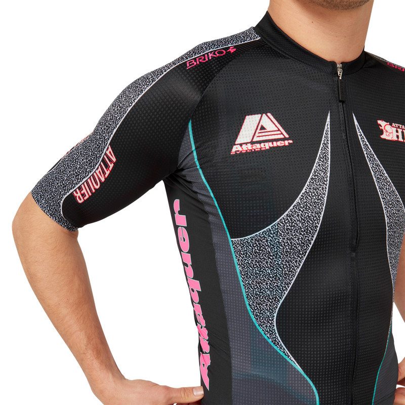 ATQ Racing System Jersey Black