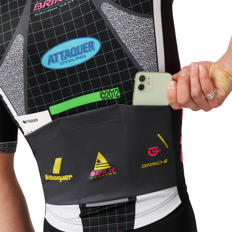 ATQ Racing System Jersey Black