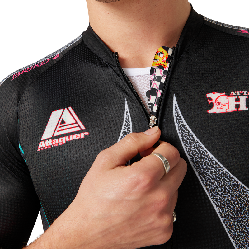 ATQ Racing System Jersey Black