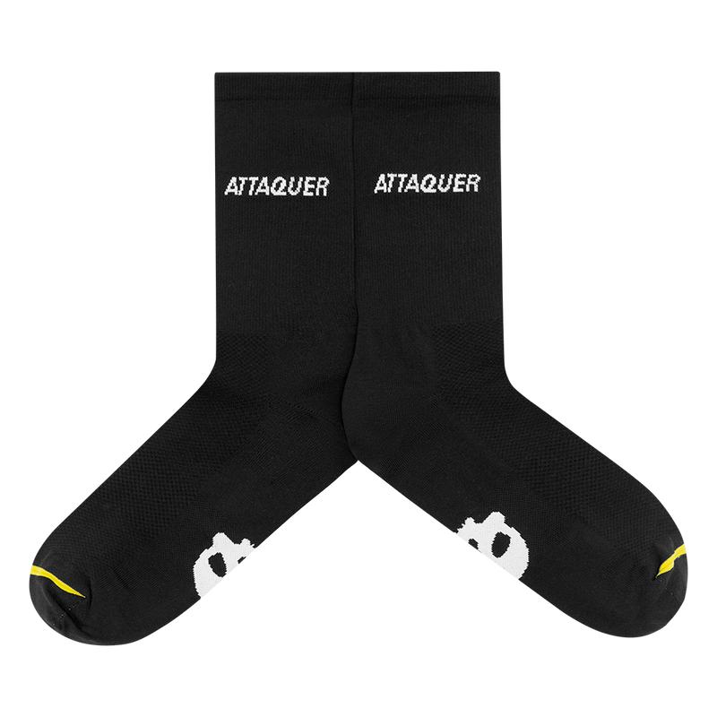 All Day Side Logo Socks Black