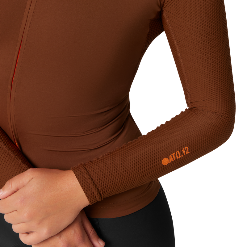 Women's All Day Summer Long Sleeve Jersey Burnt Orange