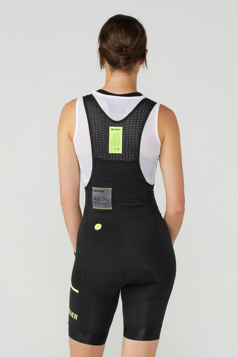Women's Cargo Bib Black