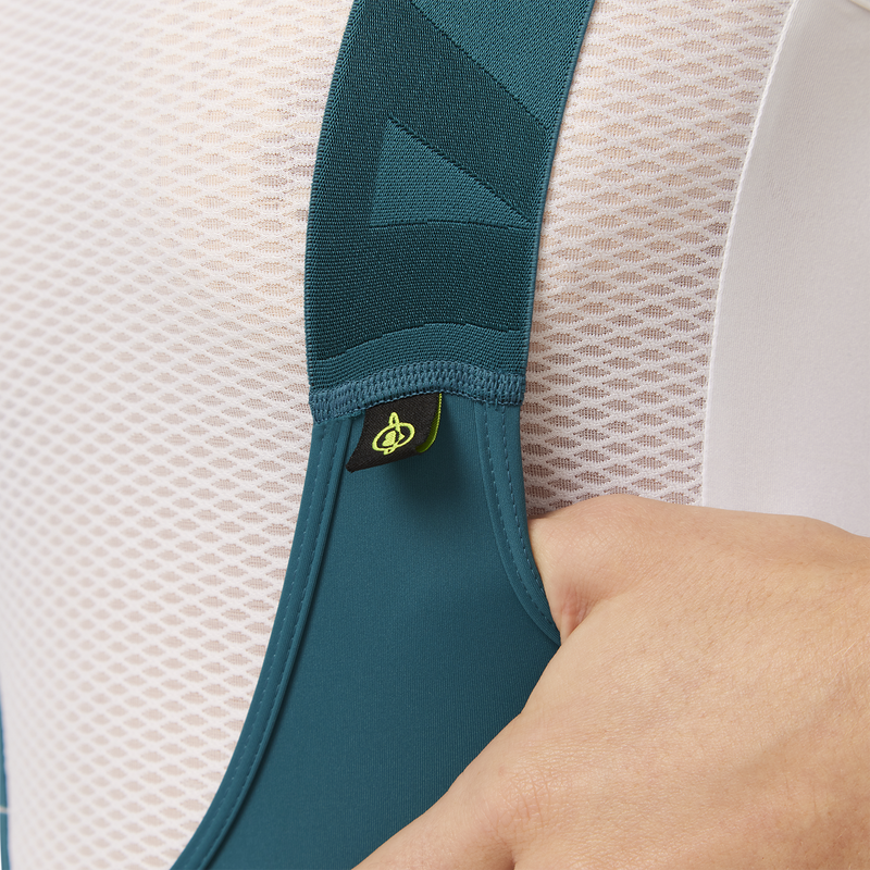 Women's All Day Bib Short Topaz