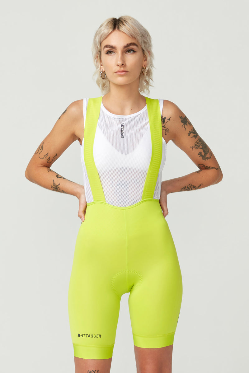 Women's Race Bib Short 2.0 Acid Lime