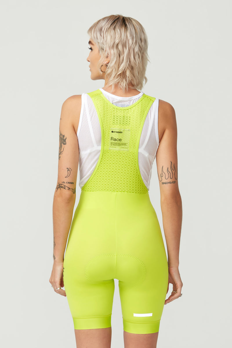 Women's Race Bib Short 2.0 Acid Lime