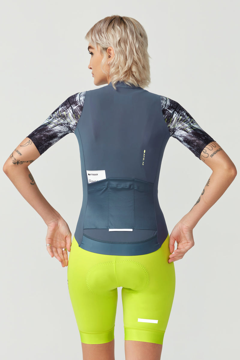 Women's Race SS Jersey 2.0 Erosion Shale/Lime