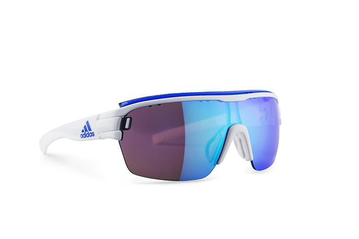 Zonyk Aero Pro White Shiny/ Blue Mirror