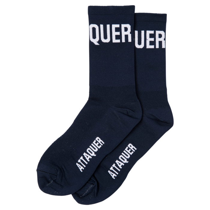 Block Type Socks Navy