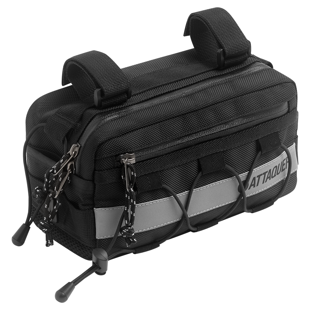 Adventure Handlebar Bag Square Black