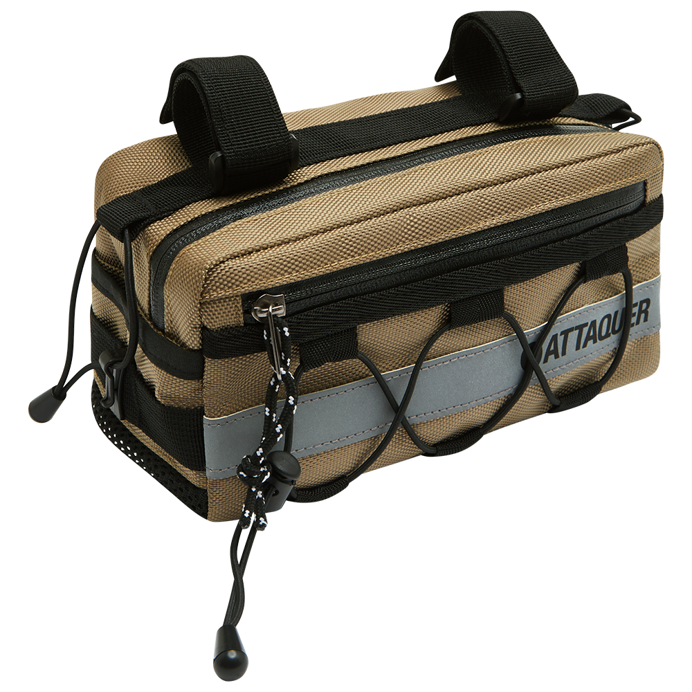 Adventure Handlebar Bag Square Tan