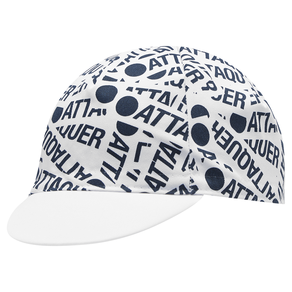 F*ck Yeah Sticker Cycling Cap White/Navy