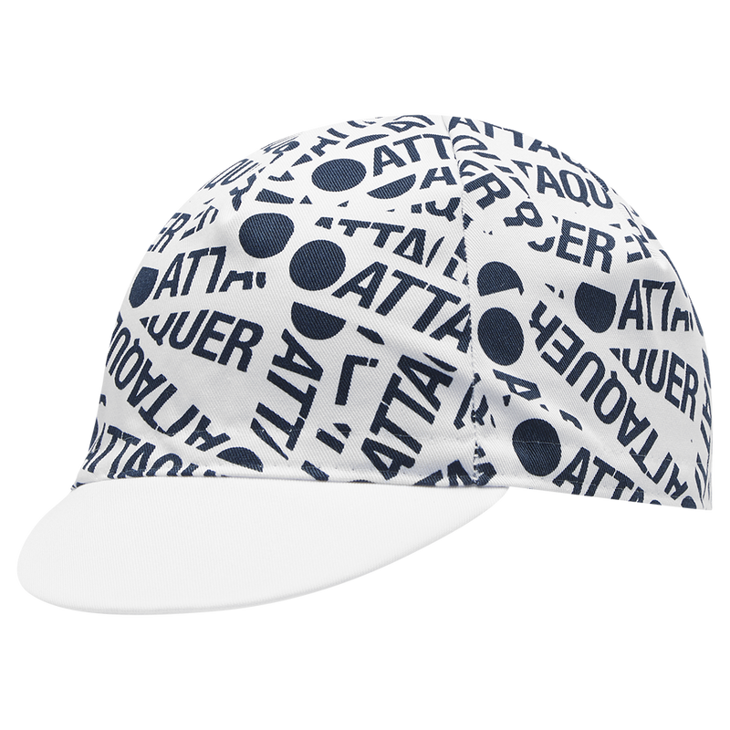 F*ck Yeah Sticker Cycling Cap White/Navy