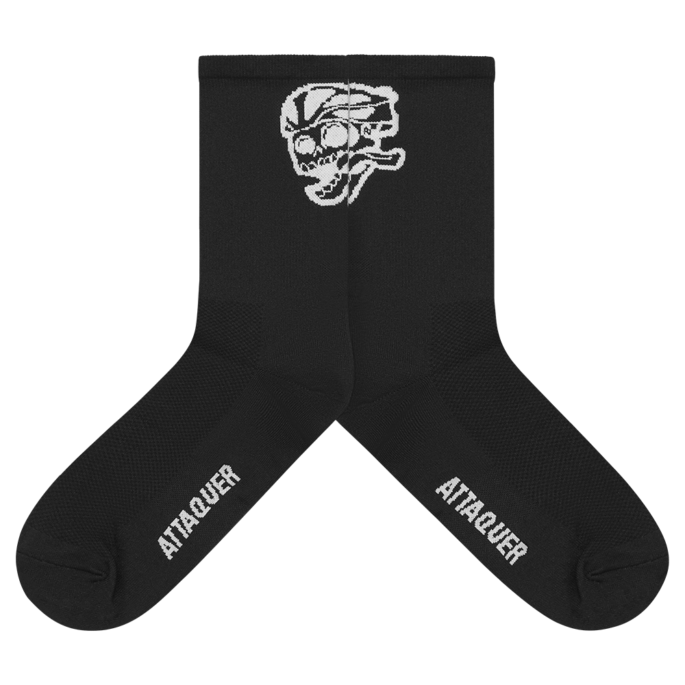 2021 Socks Skull Logo Black
