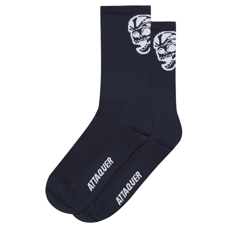 2021 Socks Skull Logo Navy