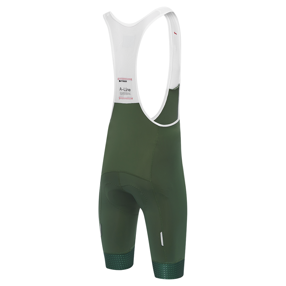 A-Line Bib Shorts Olive