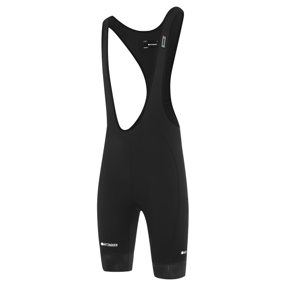 A-Line Bib Shorts Black