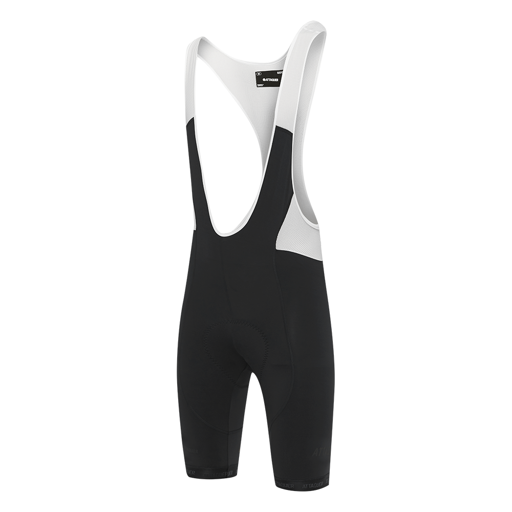 All Day Bib Shorts Black Reflective Tonal Logo