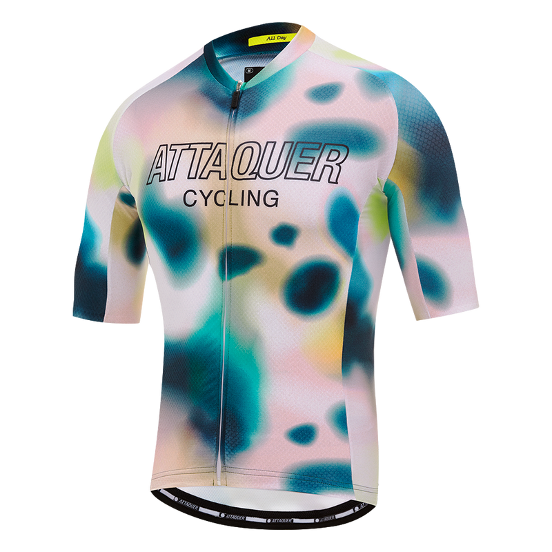 All Day Ink Jersey White/Teal/Dirty Pink