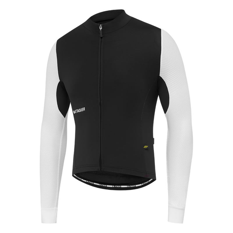 All Day Summer Long Sleeve Jersey Black/White