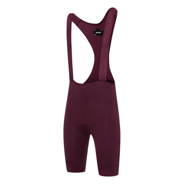 Race Bib Short 2.0 Burgundy/Tonal Ref Logo