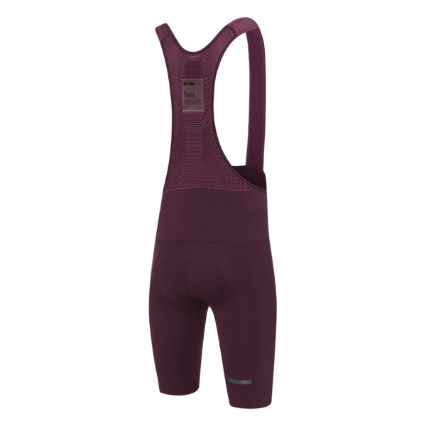 Race Bib Short 2.0 Burgundy/White Ref Logo