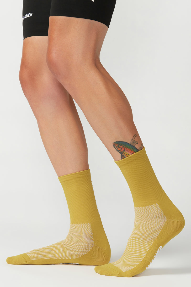 2021 Socks Vertical Logo Wattle