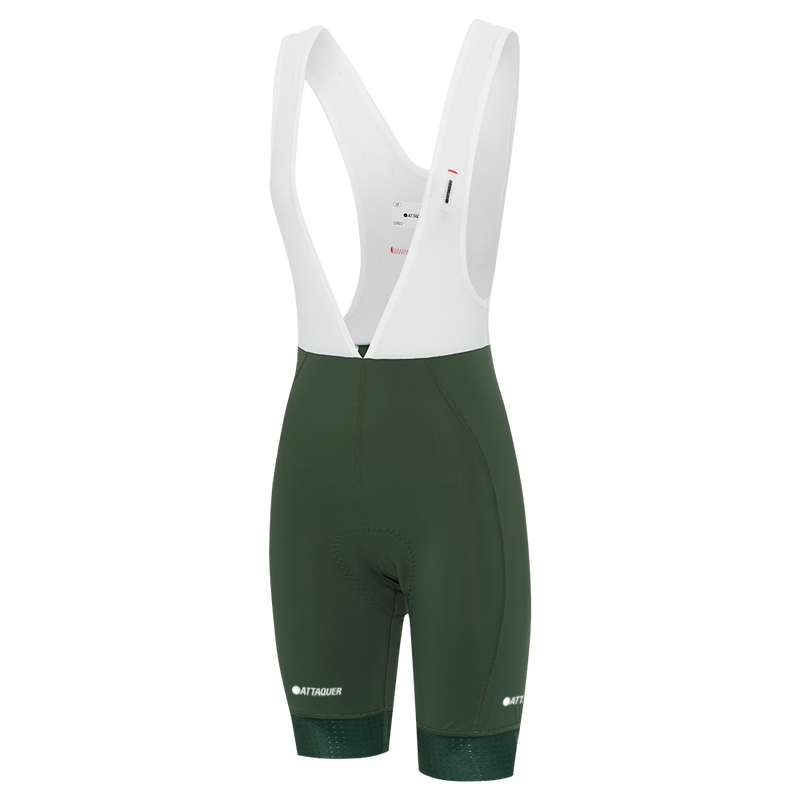 Women's A-Line Bib Shorts Olive