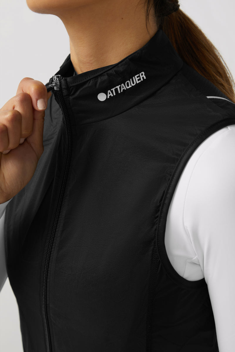 Women's A-Line Lightweight Gilet Black