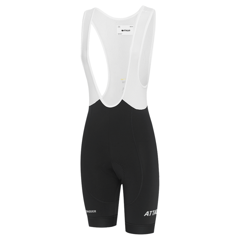 Women's All Day Bib Shorts Black/Reflective White Logo