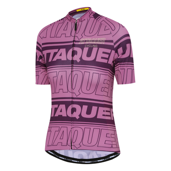 Women's All Day Stripe Type Jersey Plum/Pink