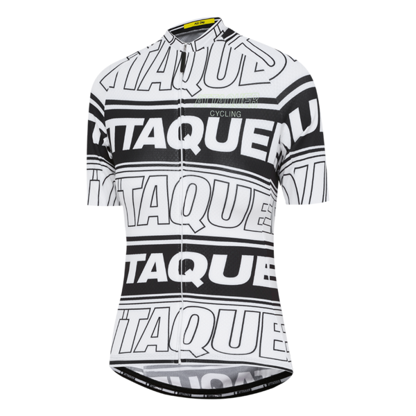 Women's All Day Stripe Type Jersey Black/White