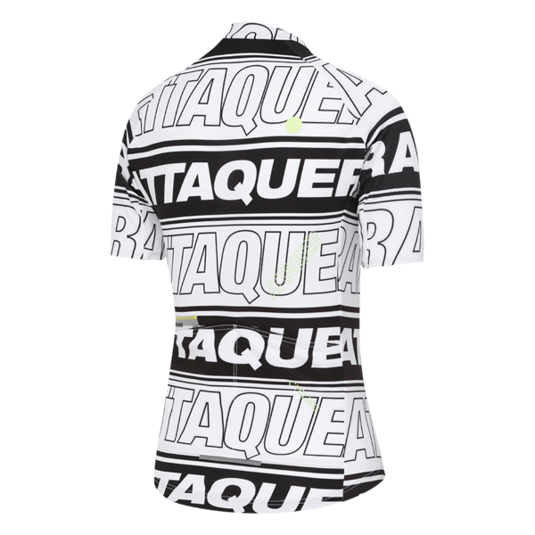 Women's All Day Stripe Type Jersey Black/White