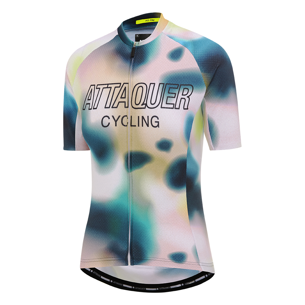 Women's All Day Ink Jersey White/Teal/Dirty Pink