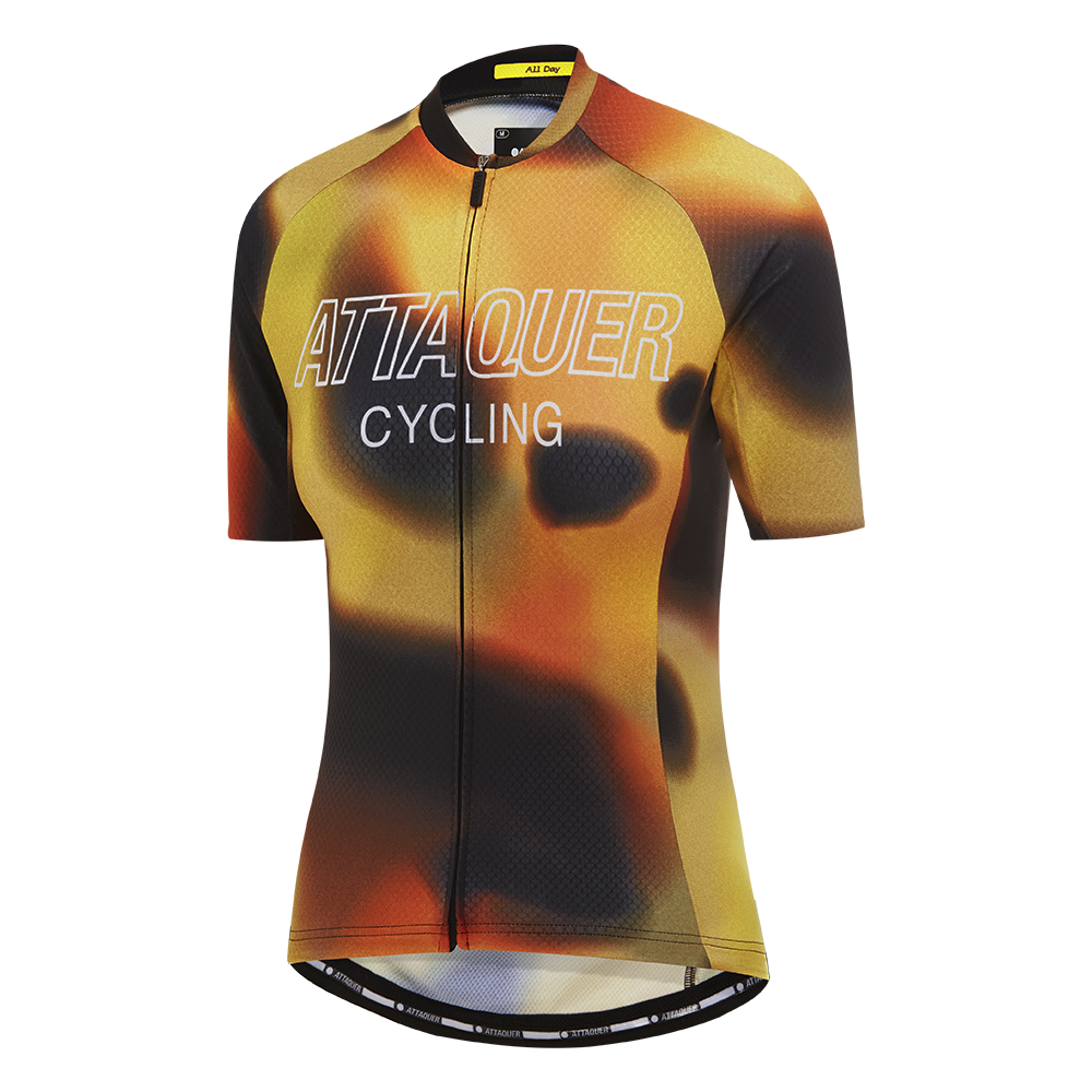 Women's All Day Ink Jersey Burnt Orange/Black