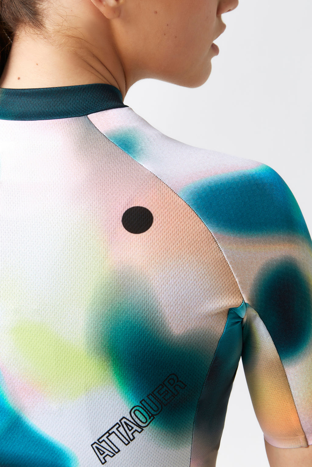 Women's All Day Ink Jersey White/Teal/Dirty Pink