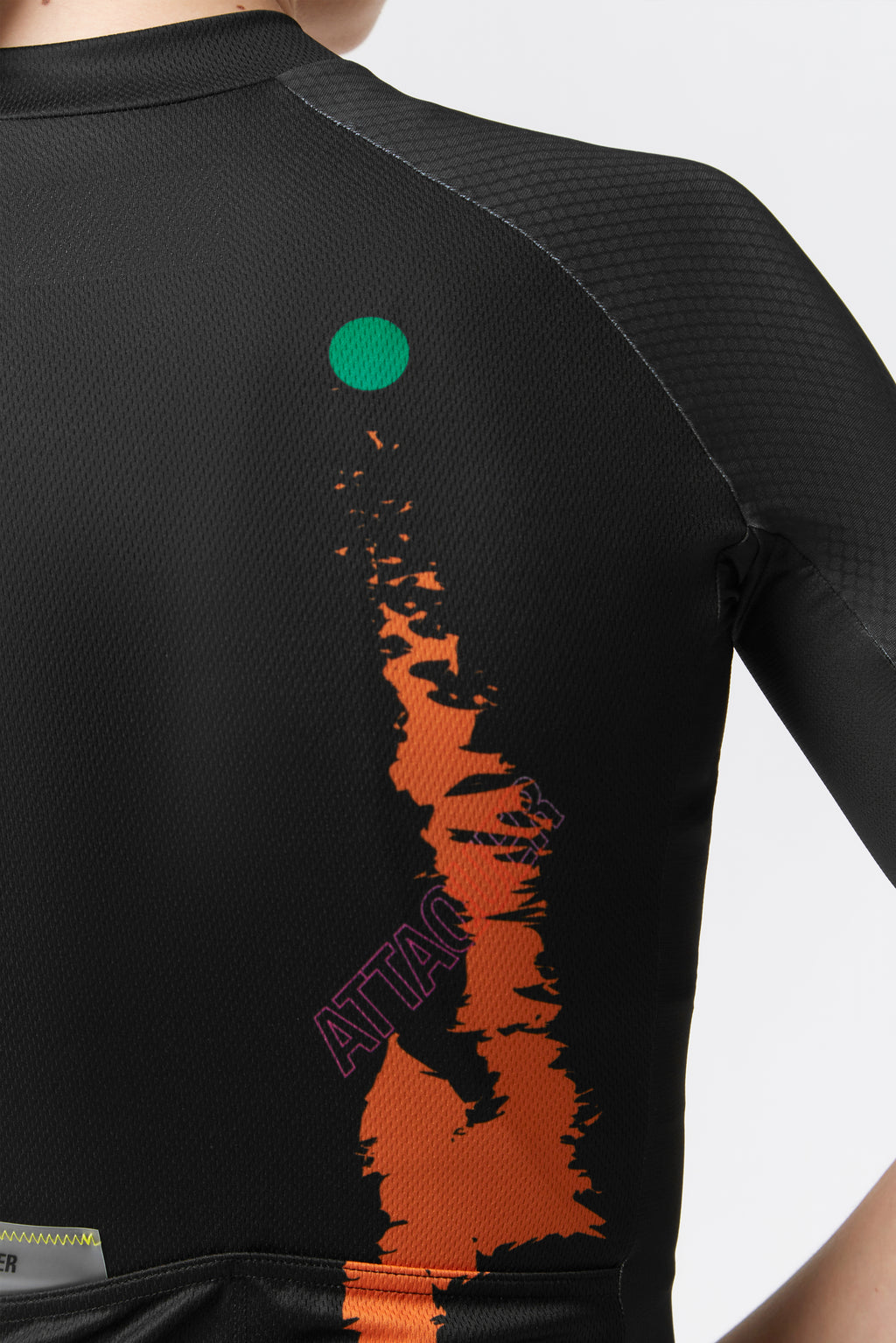 Women's All Day Overspray Jersey Black/Burnt Orange