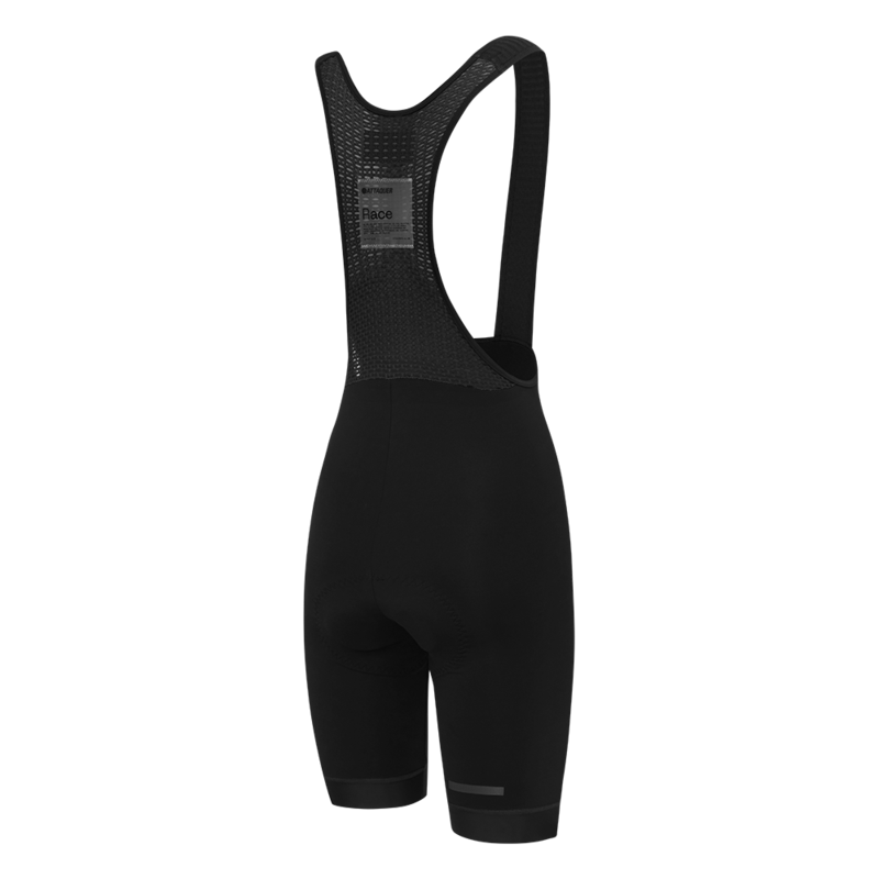 Women's Race Bib Short 2.0 Black/White Ref Logo