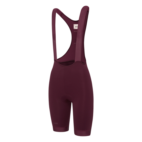 Women's Race Bib Short 2.0 Burgundy/Tonal Ref Logo