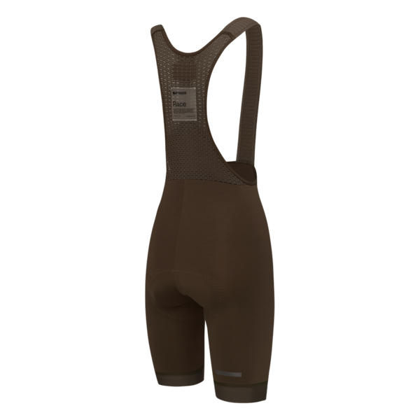Women's Race Bib Short 2.0 Cocoa/White Ref Logo