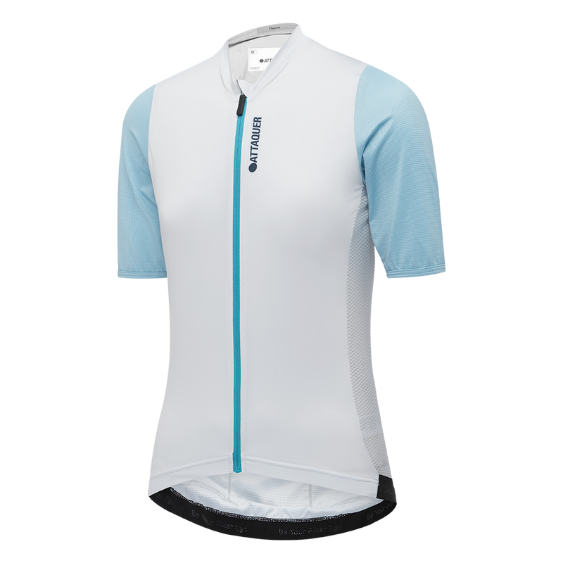 Women's Race Jersey Cream/Steel Blue