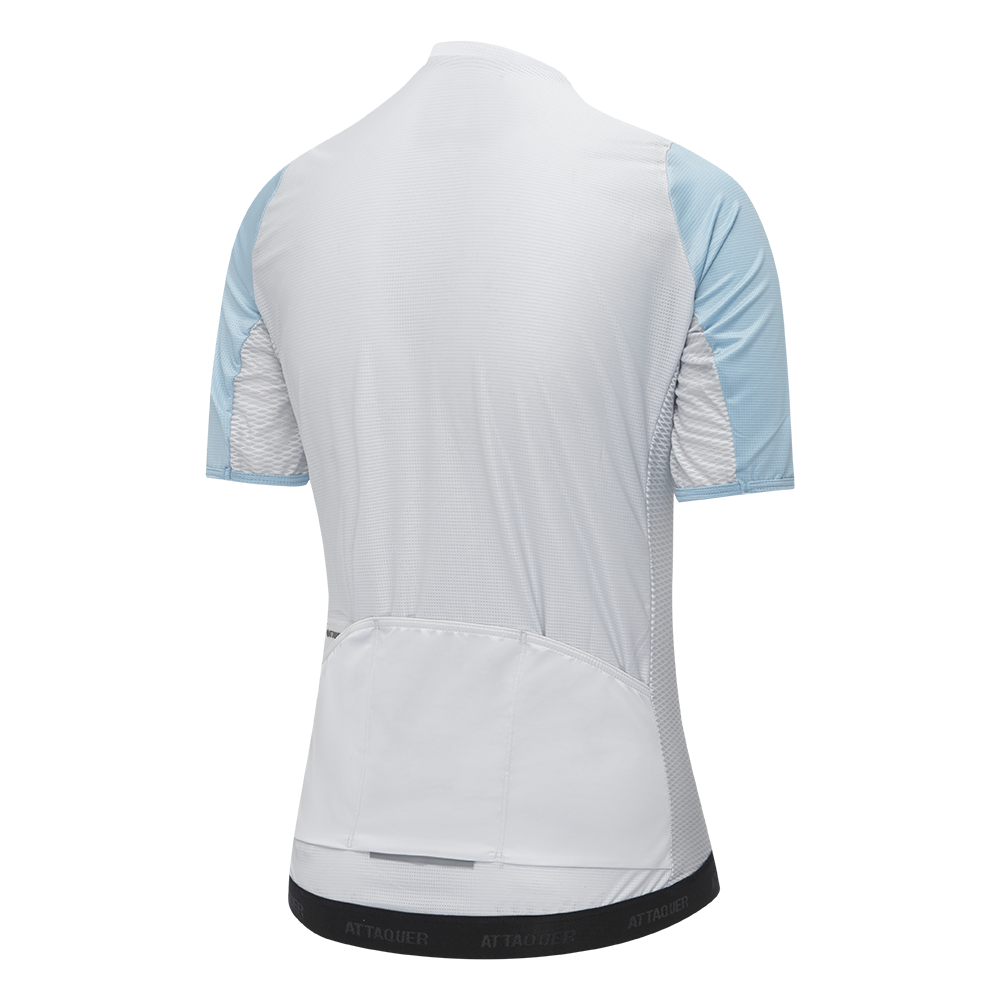 Women's Race Jersey Cream/Steel Blue