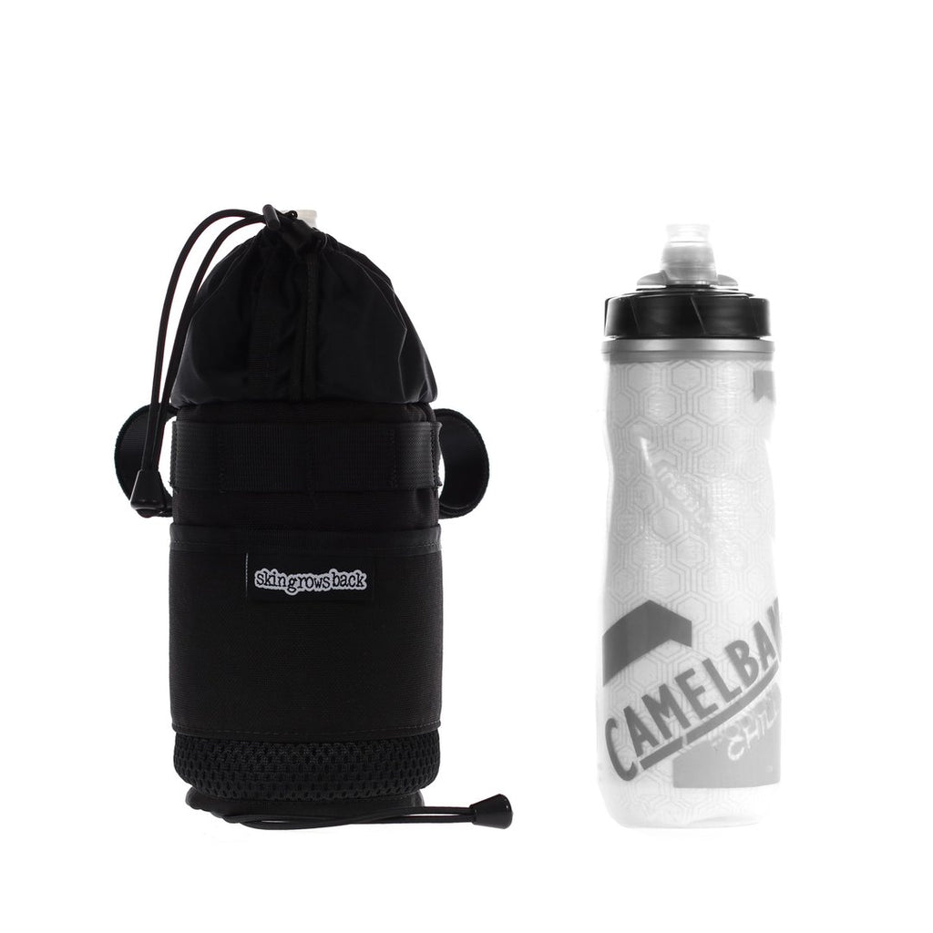 Snack Stack Stem Feed Bag Black